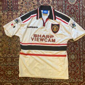 Manchester United 1997/99 Away - Solskjaer #20 Size M - 8/10